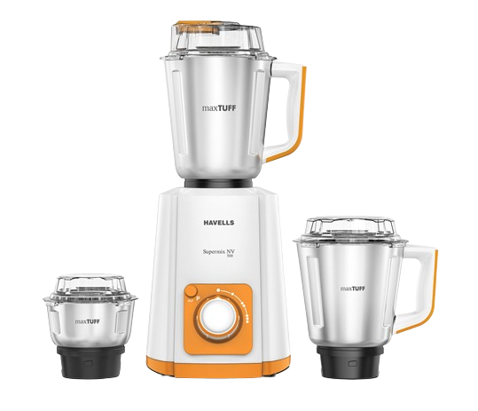 Havells SuperMix NV 700-Watt Mixer Grinder (Orange)
