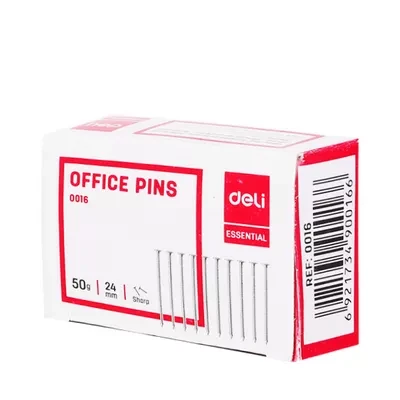 Deli Office Pin 1 box 50 gm