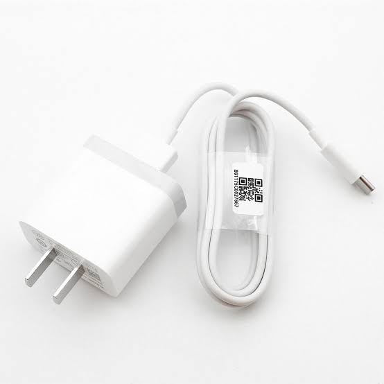 Xiaomi 3A Charging Adapter with Type-C Cable - White