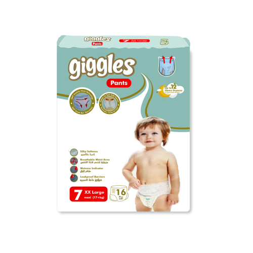 Giggles Baby Pants 17+Kg XXL 16 Pcs L-84