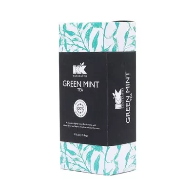 Kazi & Kazi Green Mint Tea (25 pcs) 37.5 gm