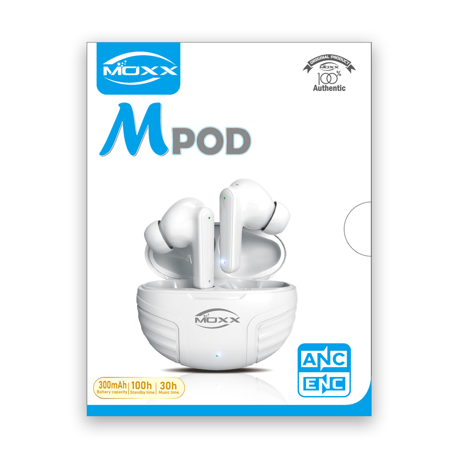 Moxx MPod ANC Tws Wireless Earbuds