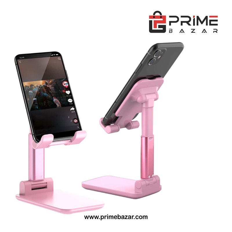 Adjustable Folding Desktop Mobile & Tab Stand- Phone Holder (Liftable)