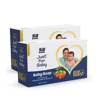 Parachute Just For Baby - Baby Soap (Combo Pack) 125 gm 2 pcs