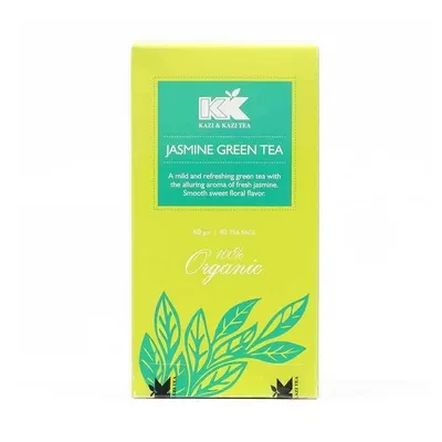 Kazi & Kazi Jasmine Green Tea (40 pcs) 60 gm