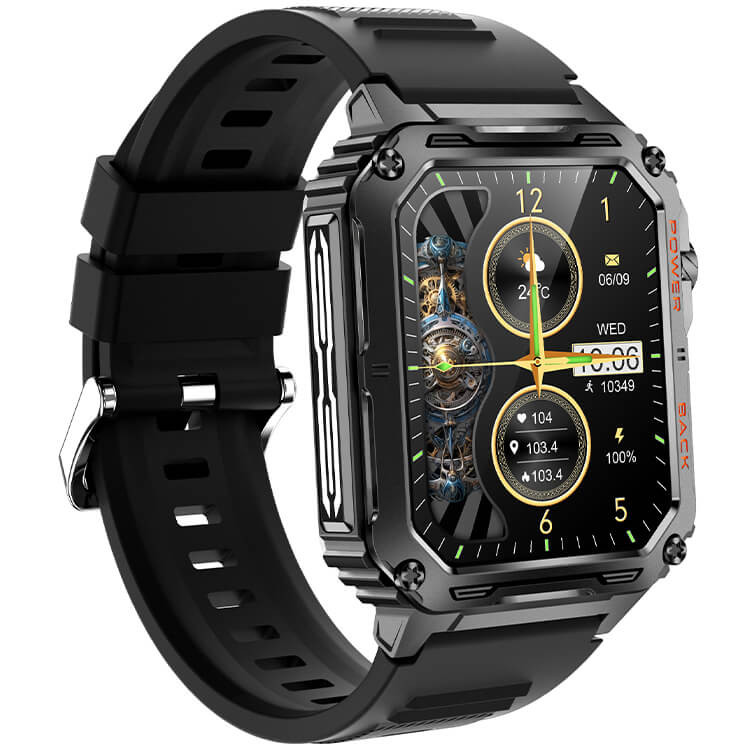 VALDUS VD38 Smartwatch Outdoor Recreation Watch Dynamic LED Luminous Effect Support Waterproof