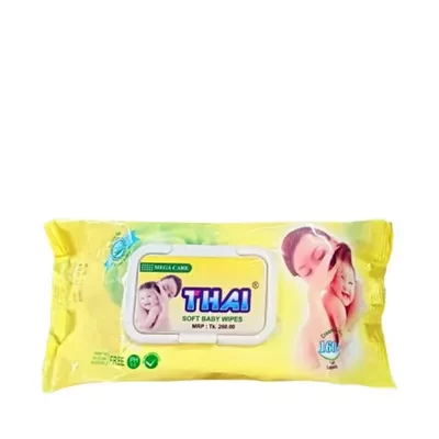 Thai Wet Wipes Yellow