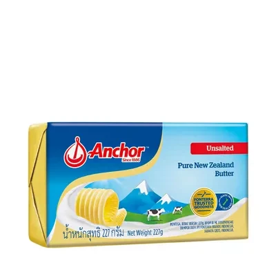 Anchor Unsalted Butter 227 gm