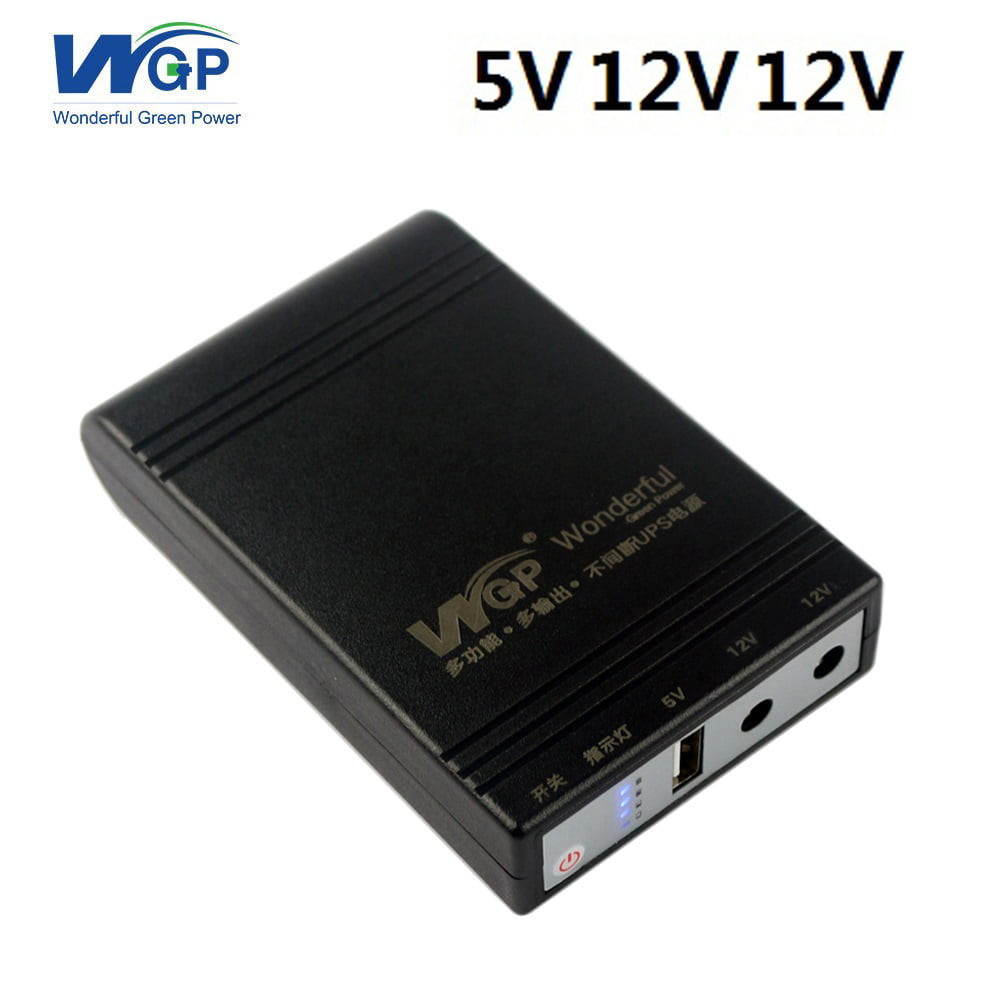 WGP Mini UPS 5/12/12V (8,800mAh)- Black