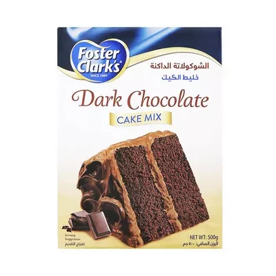 Foster Clark's Cake Mix Pack (Dark Chocolate) 500 gm